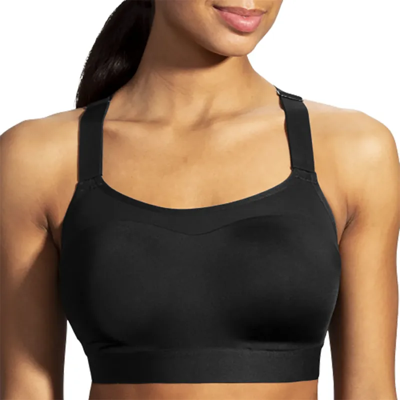 Brooks Women's Dare Racerback Run Bra - Black-2